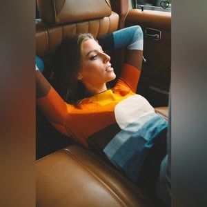 Stoned Immaculate fitted 70s California Sunrise Sweater